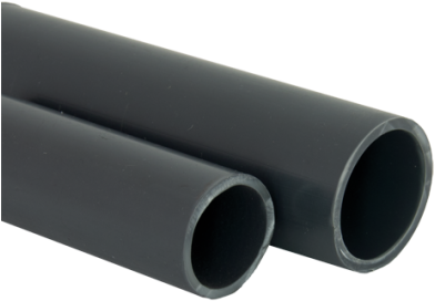 Round Water Pipe - Polyvinyl Chloride (500x400), Png Download