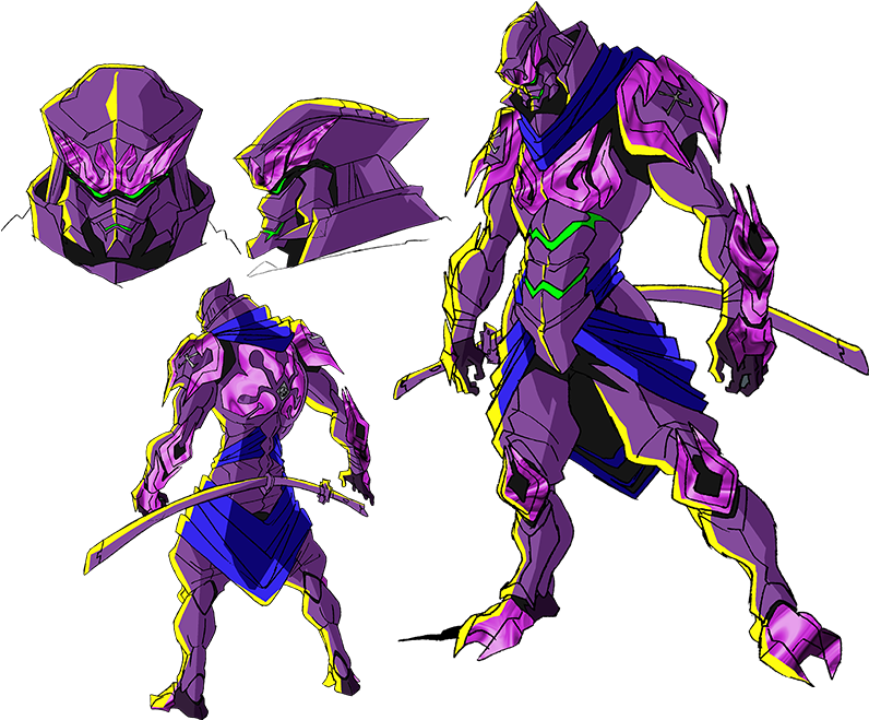 Dark Ninja Anime Design - Ninja Slayer Character Design (830x750), Png Download