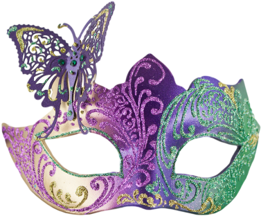 Mascaras Em Png - Máscara De Carnaval Png (400x325), Png Download