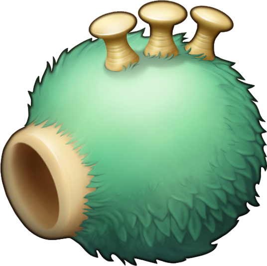 Egg Acf Trumpet@8x - My Singing Monsters Floogull (536x533), Png Download