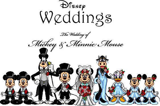 Mouseweddingparty Richb - Weeds In The Garden Of Love (562x372), Png Download