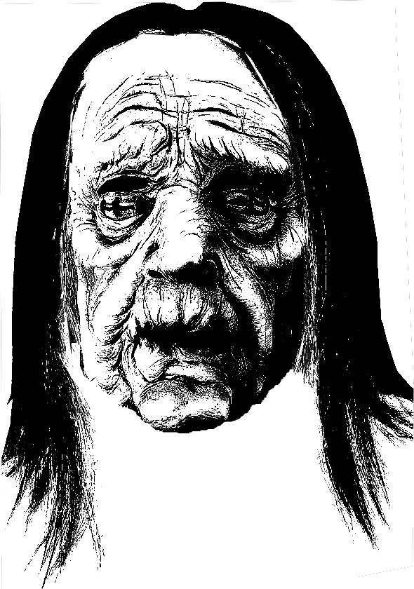 Mascaras Png Photoshop - Monster (590x840), Png Download