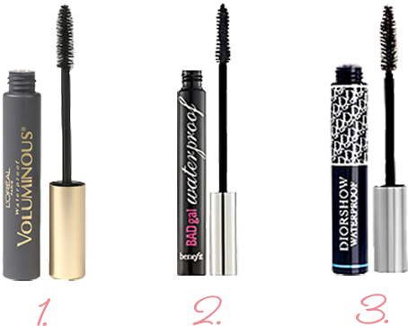 {1} L'oréal Voluminous Waterproof Mascara This Mascara - Dior Diorshow Mascara Waterproof #090 Ml 11.5-noir (530x386), Png Download