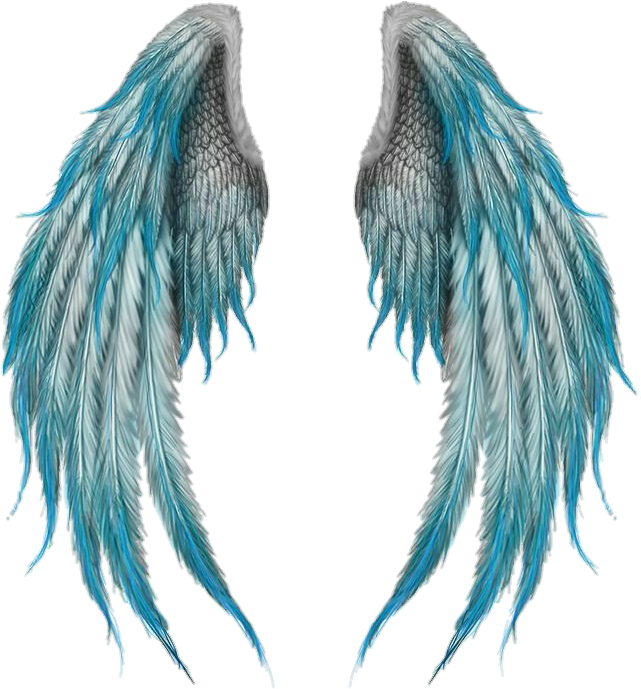 Bluewings Asas Wings @lucianoballack - Deviantart Wings (650x697), Png Download