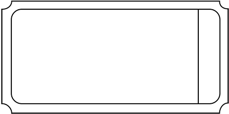 Self - Make Your Own Tickets Free Template (500x386), Png Download