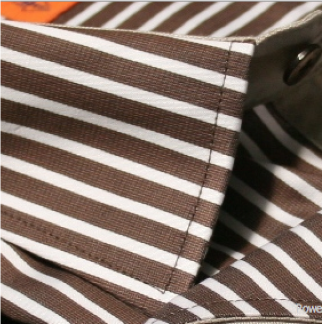 Brown And White Dress Shirt (625x794), Png Download