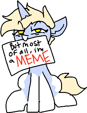 Nootaz, Female, Floppy Ears, Glare, Mare, Meme, Mouth - My Little Pony: Friendship Is Magic (318x383), Png Download