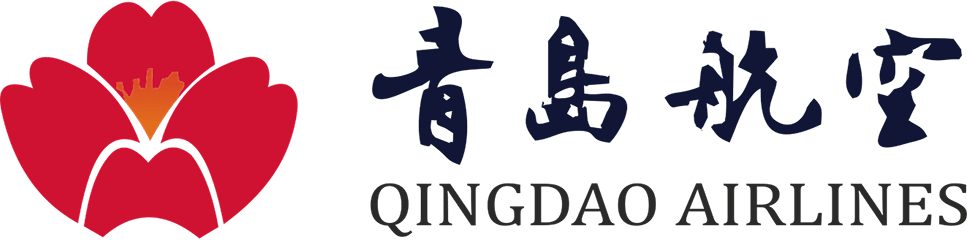 Blue Wings - Qingdao Airlines Logo (967x240), Png Download