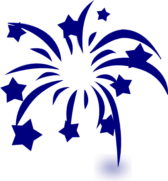 New Year Silhouette Vector (534x596), Png Download