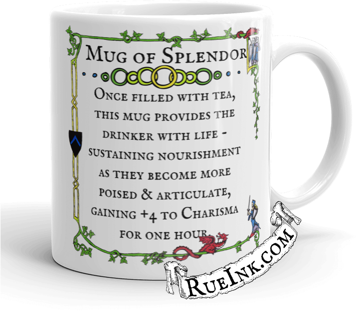 Mug Of Splendor Tea 11oz Mug - Mug (745x687), Png Download