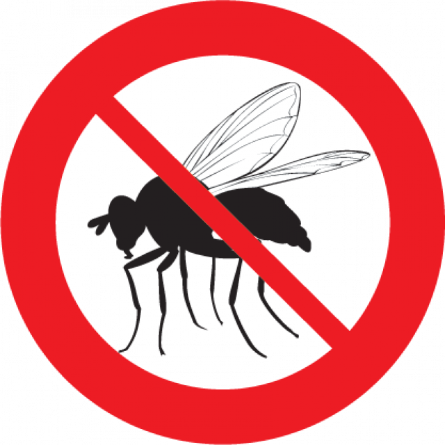 Fly And Mosquito Control - Don T Swim In The Lake (640x640), Png Download