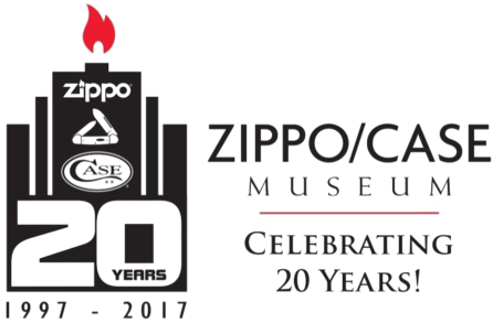Zippo/case Museum Anniversary Logo - Authentic Zippo Lighter - Zippo/case Museum 20th Anniversary (480x304), Png Download