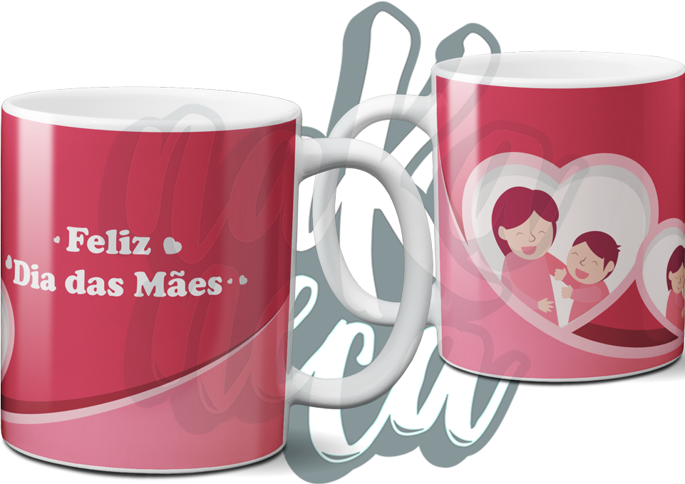 Feliz Dia Das Maes - Coffee Cup (960x689), Png Download