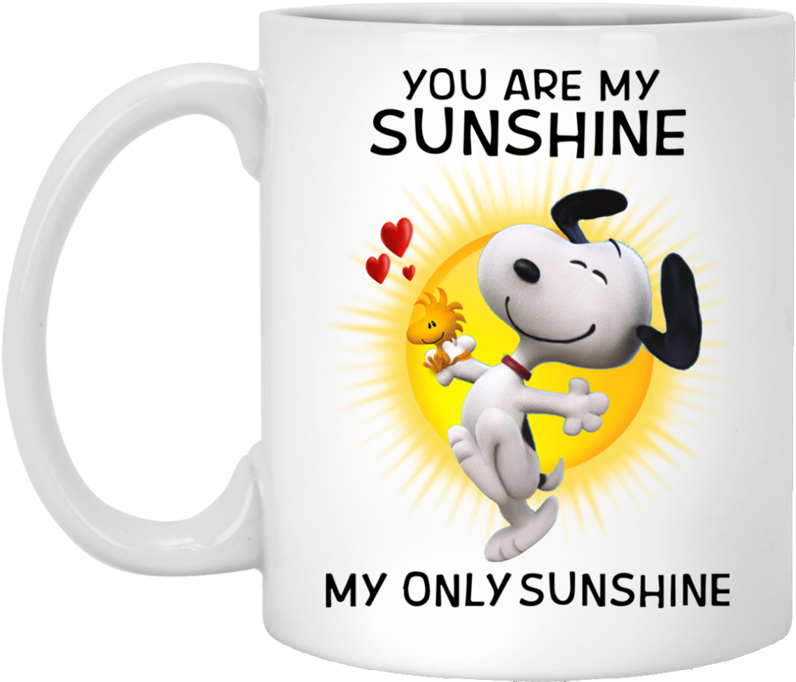 You Are My Sunshine Snoopy 81385 Design 2 Xp8434 11 - You Are My Sunshine My Only Sunshine Snoopy T Shirt (1155x1155), Png Download
