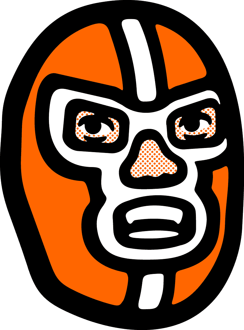 Super Luchas Mask - Jorge Alderete Lucha Libre (832x1124), Png Download