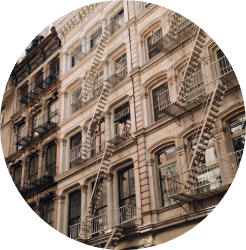 Building Windows Brown Circle Aesthetic Aestheticcircle - Soft Brown Aesthetic (483x491), Png Download