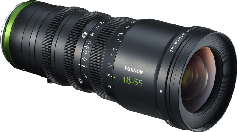 Fuji Mk Lens 18-55 - Fujinon Mk X 18 55mm T2 9 (787x438), Png Download