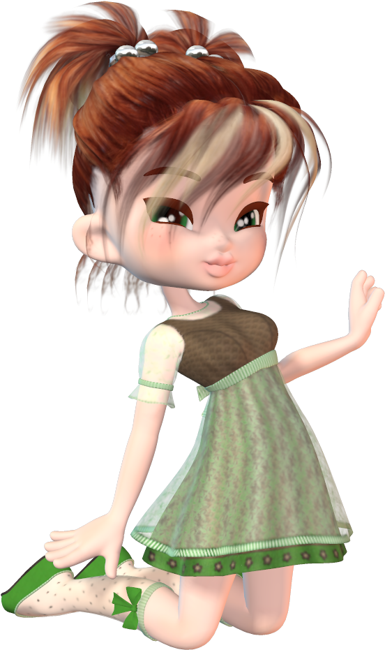 Cute Doll Cookie - Dolls Cookies Png (980x1000), Png Download