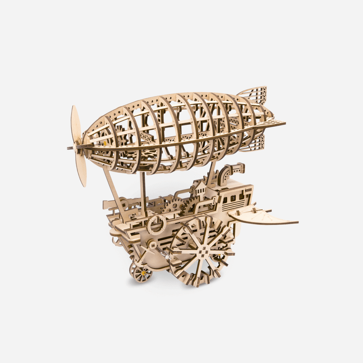 Wooden Mechanical Toy Kits (1200x1200), Png Download