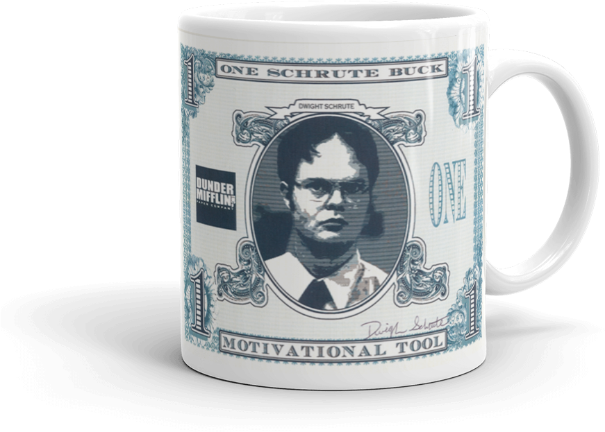 Schrute Bucks (1000x1000), Png Download