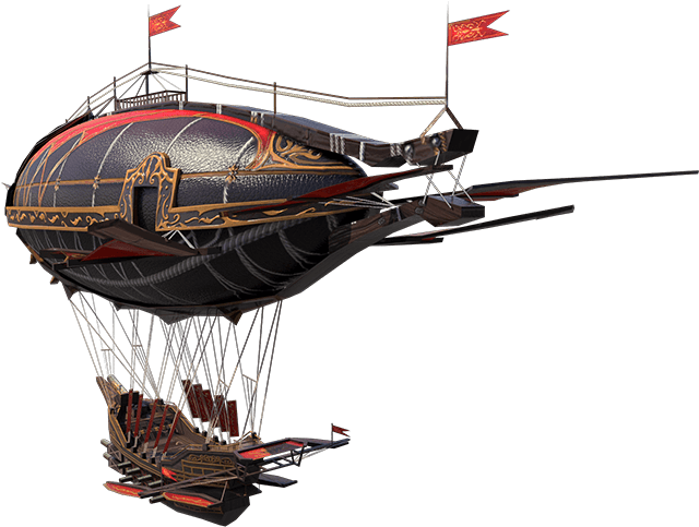 Airship Png Clipart - Transport (892x554), Png Download