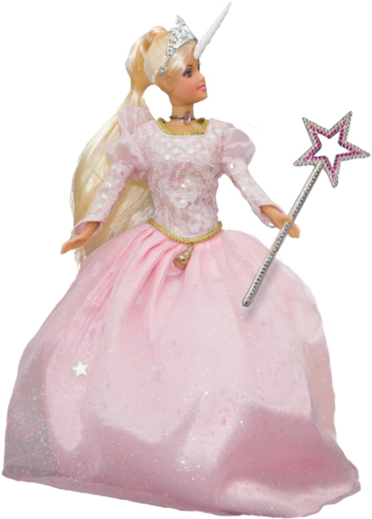 Dwight Schrute On Twitter - Princess Unicorn Barbie (600x600), Png Download
