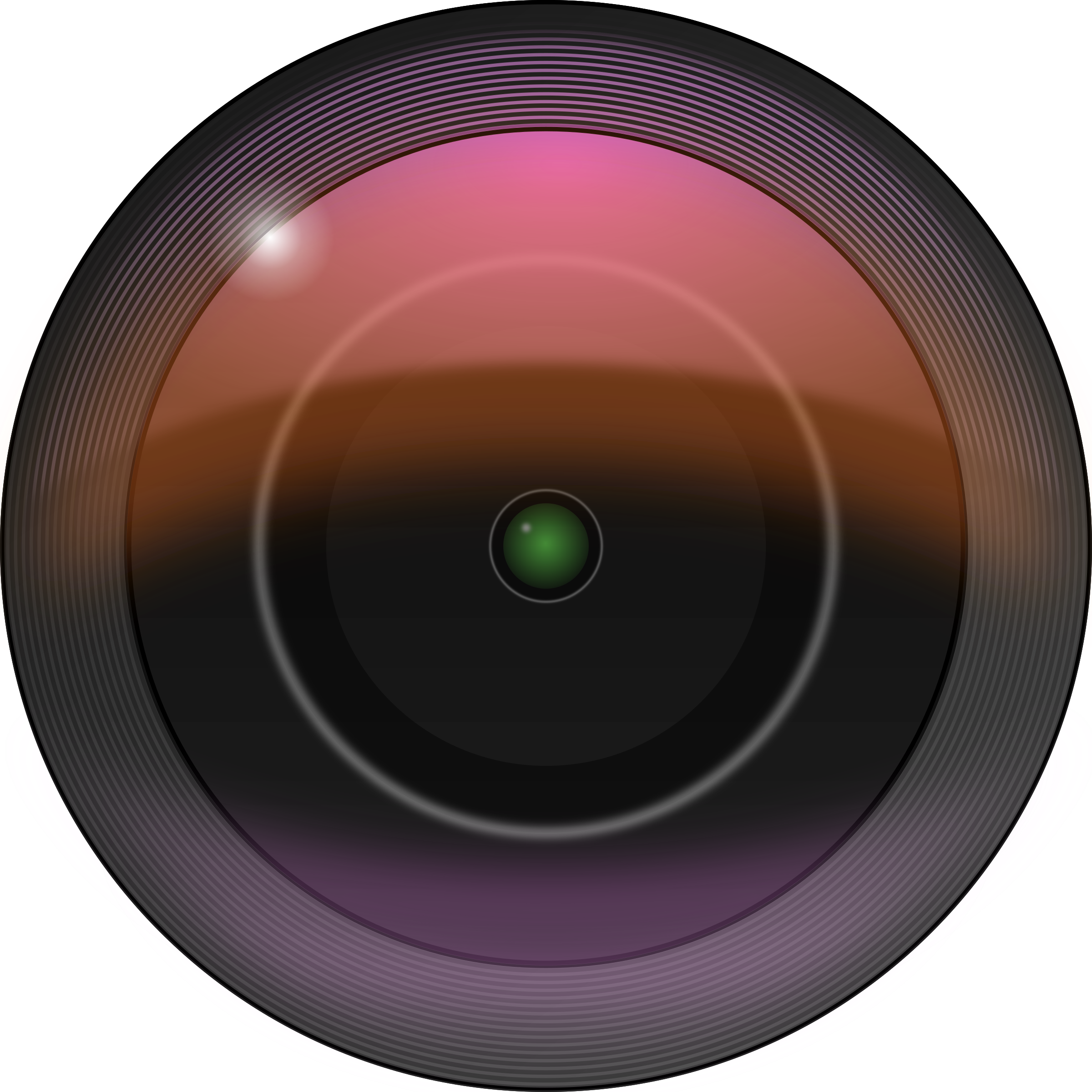 Camera Lens Png Free Download - Portable Network Graphics (2400x2400), Png Download