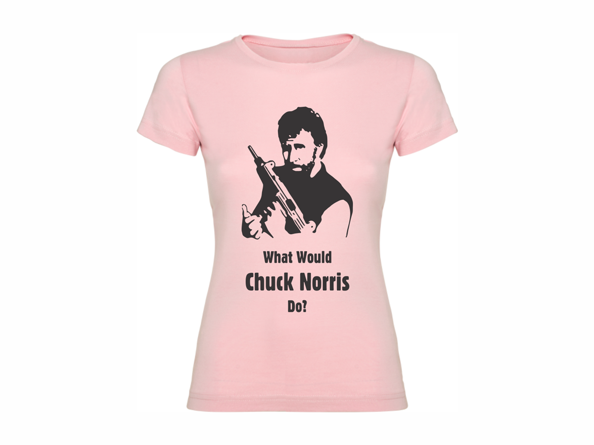 A Way To Shrink A Shirt - Chuck Norris (1200x1200), Png Download