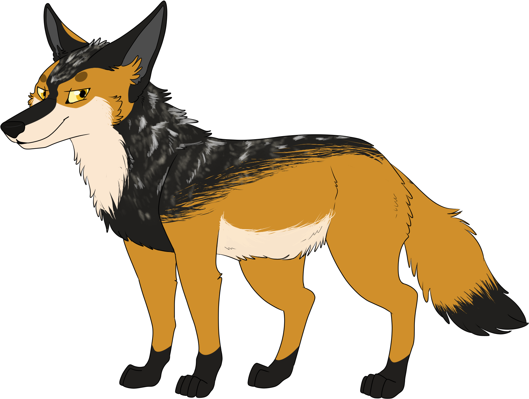 Alpha Jackal - Mackenzie River Husky (2000x1400), Png Download