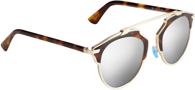 Dior Sunglasses Orange (750x500), Png Download