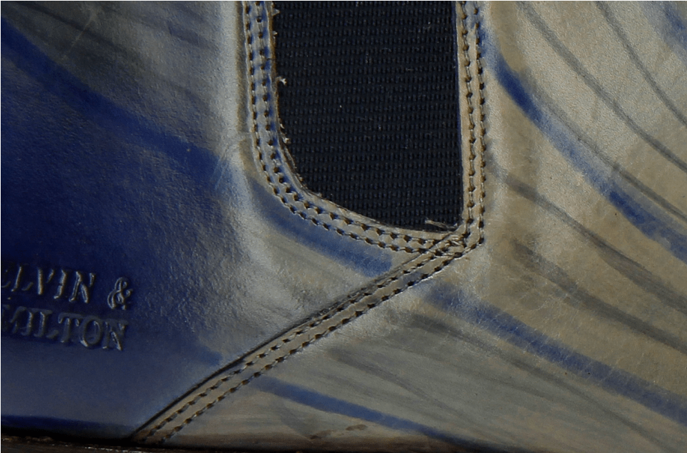 Ankle Boots Kylian 2 Clear Water Lines Electric Blue - Leather (1024x1024), Png Download