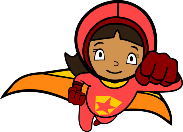 Wordgirl Vector - Word Girl (640x460), Png Download