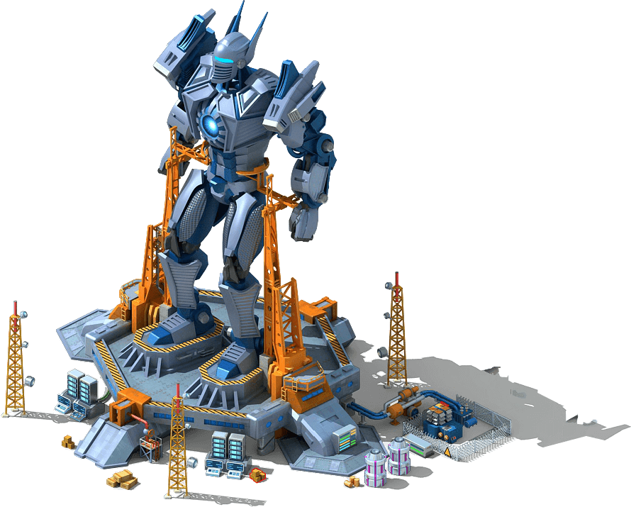 Giant Robot L3 - Wiki (890x715), Png Download