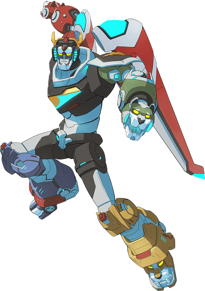 48, July 19, 2016 - Voltron With Missile Basic Figure (699x994), Png Download