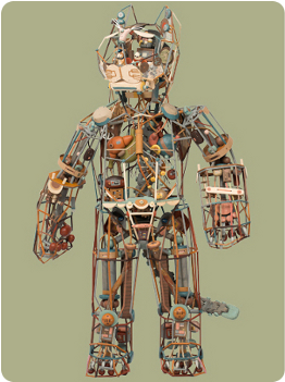 Giant Cat Robot Sean Chao - Giant Cat Robot (520x350), Png Download