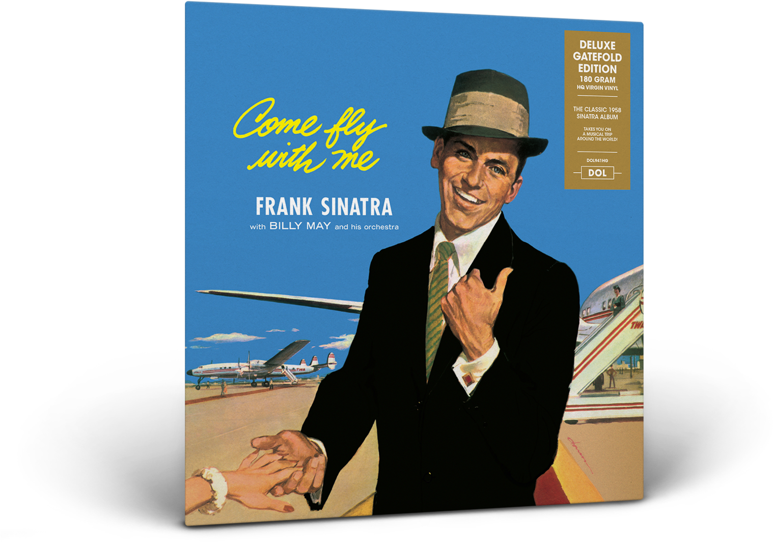 Vynil Frank Sinatra - Come Fly With Me (600x425), Png Download