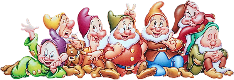 Фото, Автор K - Seven Dwarfs Snow White Mouse Pad (800x312), Png Download