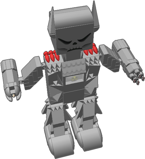 A Contrôlable Giant Robot Y Not😉 - Military Robot (768x768), Png Download