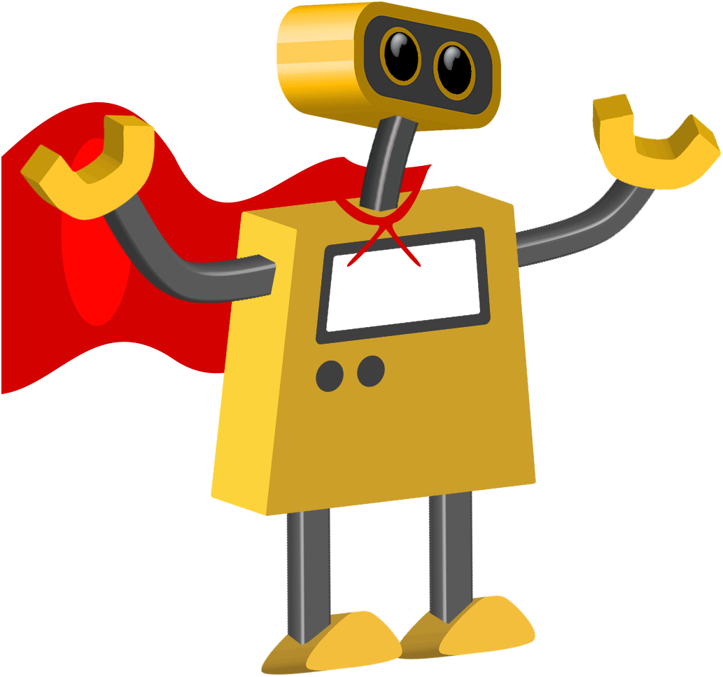 Standing Superbot - Vector Graphics (1033x967), Png Download