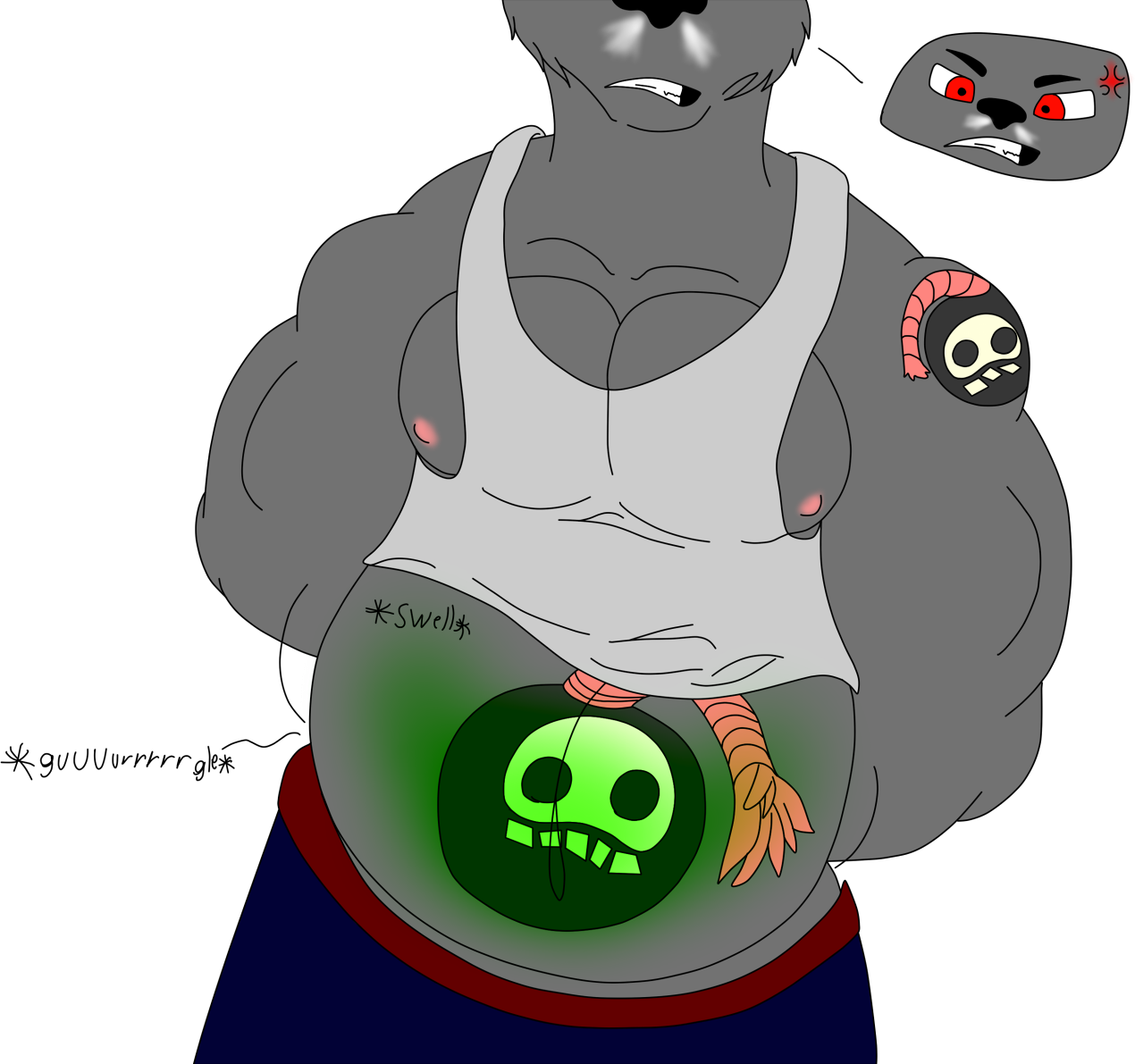D-bomba - Cartoon (1270x1191), Png Download
