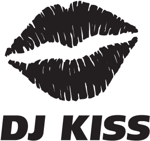 Dj Kiss Logo Vector - Lips Stickers (400x400), Png Download