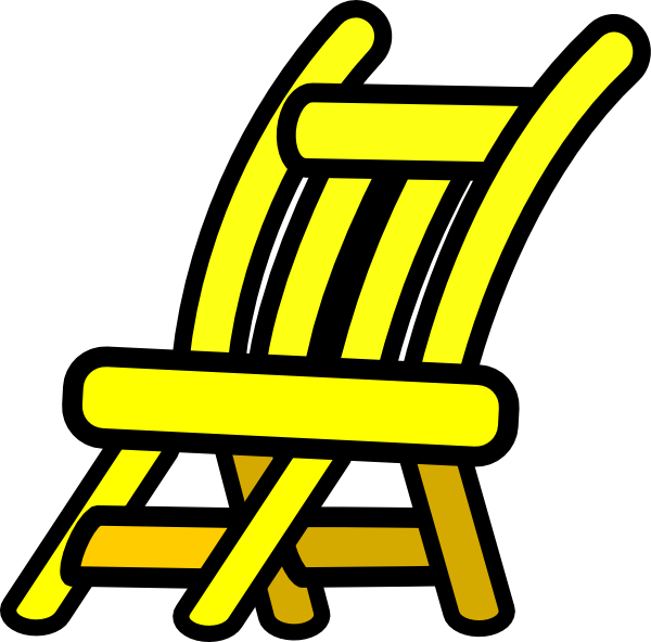 Chair Clip Art - Panda Bear (600x592), Png Download