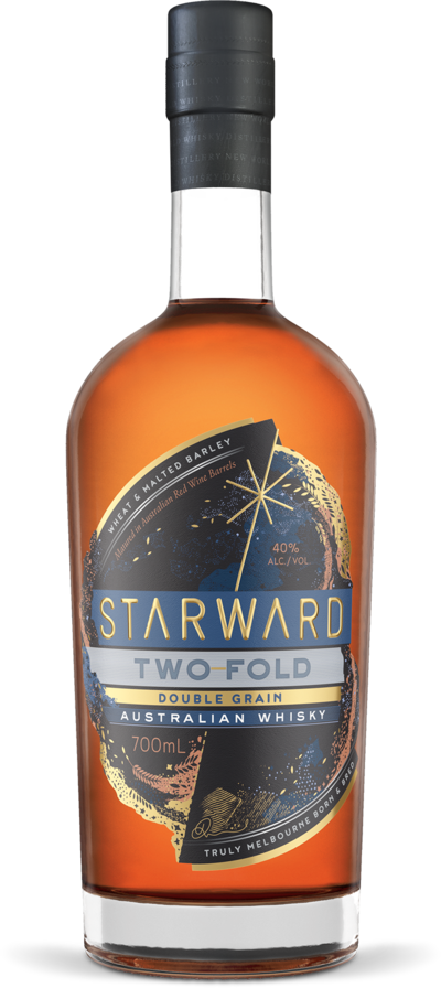 Two-fold Double Grain Whisky - Australian Whisky (400x896), Png Download