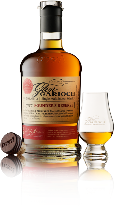 Glen Garioch Scotch Single Malt 1794 Founder's Reserve (570x835), Png Download