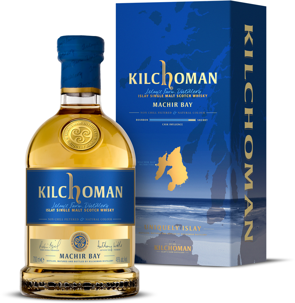 Machir Bay - Kilchoman Machir Bay Single Malt Scotch Whisky 700ml (1050x1260), Png Download