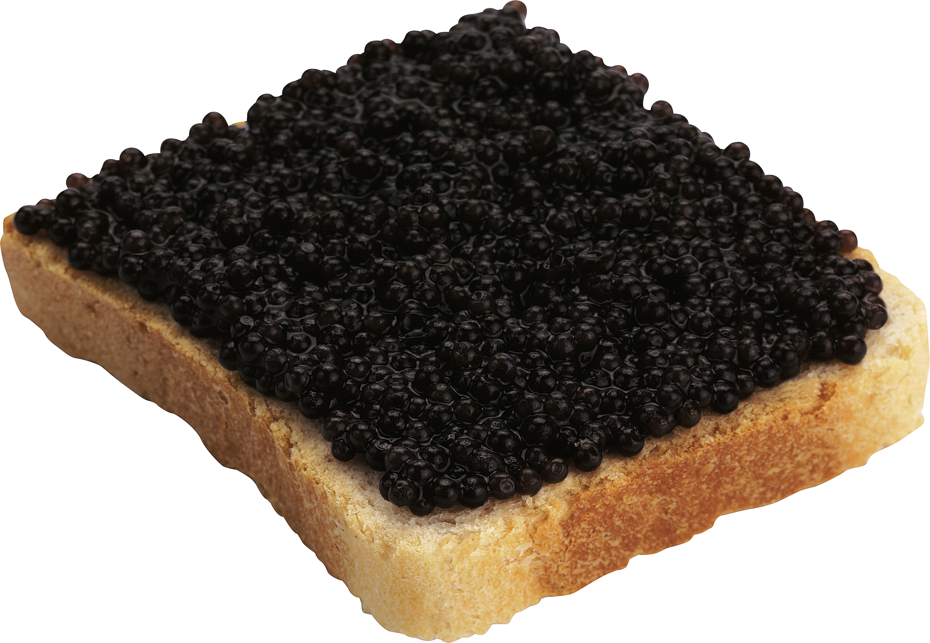 Caviar Bread Png Image - Бутерброды С Чёрной Икрой (3262x2256), Png Download