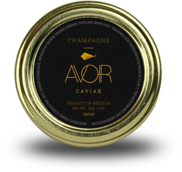 Osetra Caviar - Champagne - Circle (1024x1024), Png Download
