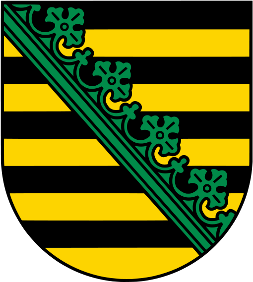 Many Coats Of Arms Use Crowns Or Coronets Instead Of - Saxony Coat Of Arms (519x581), Png Download