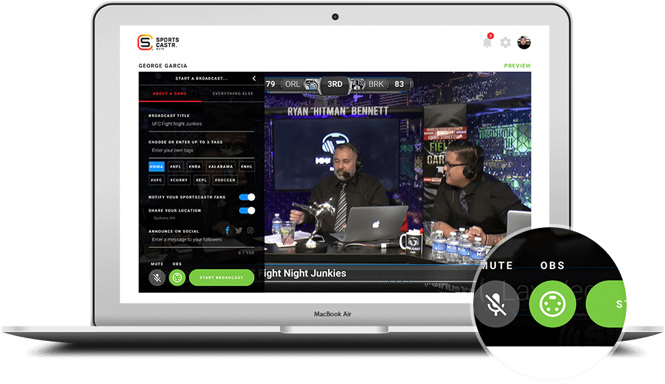 Turn On Obs - Gadget (1084x607), Png Download