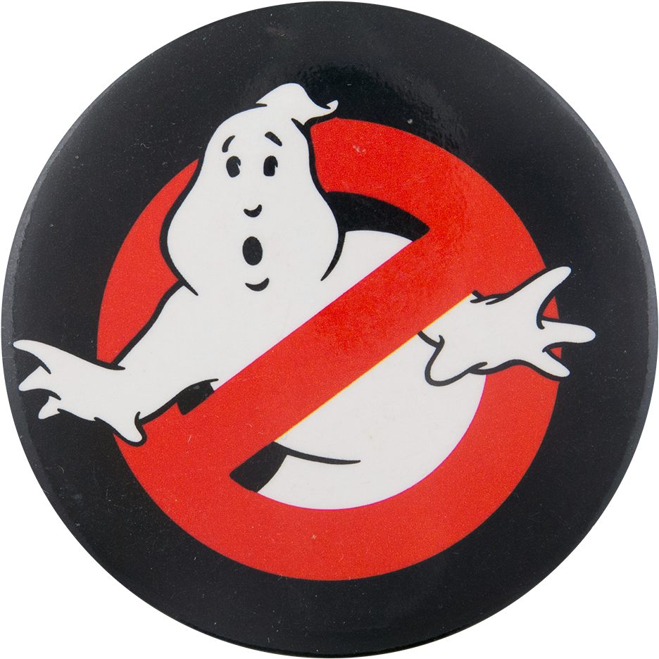 Ghostbusters Circle Entertainment Button Museum - Ghostbusters [vhs] (1000x1000), Png Download